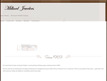 Tablet Screenshot of millardjewelers.com